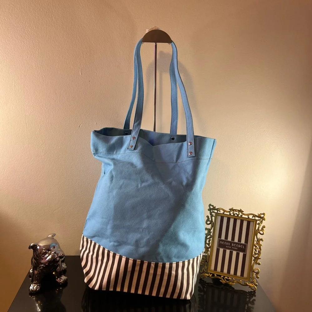 Henri Bendel Limited Edition Pop-art Style Canvas Tote Bag - Picture 4 of 8